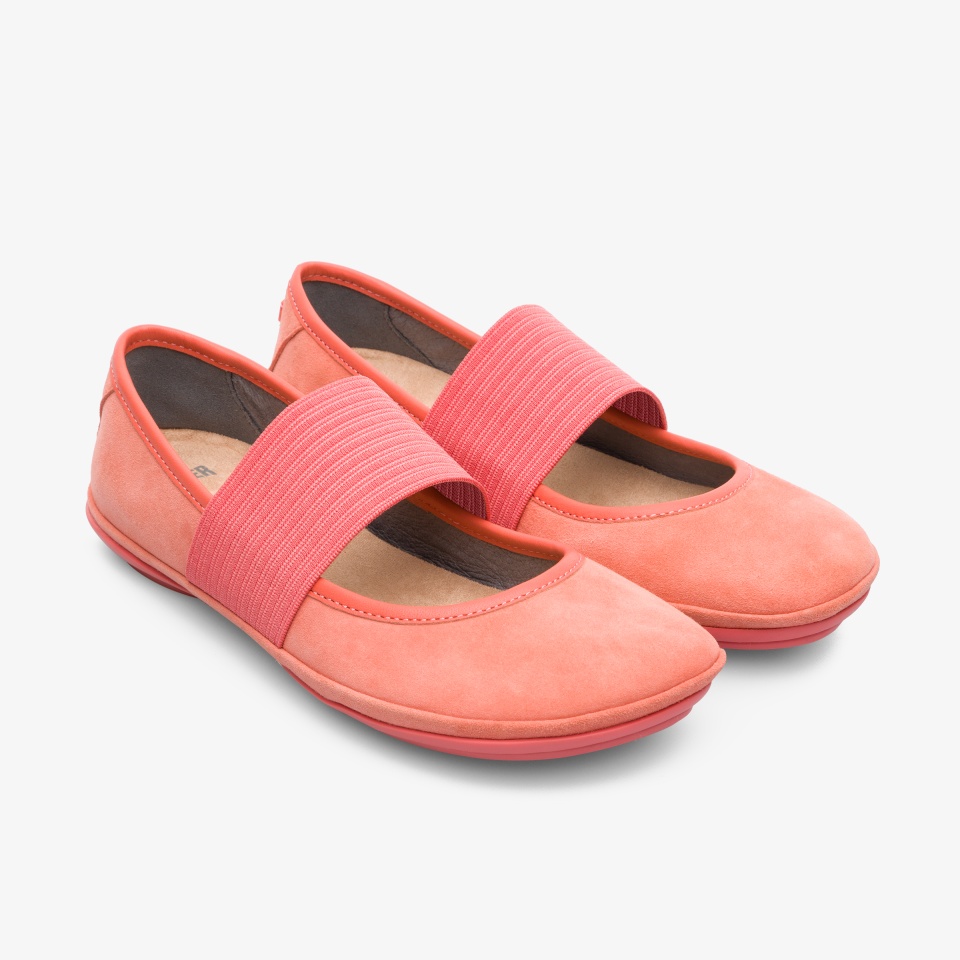 Camper Right Orange/Pink - Camper Women's Ballerinas ||7028-JYNHE||